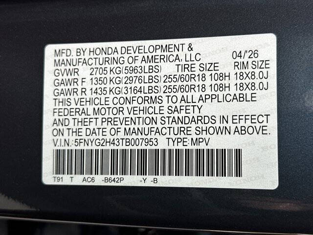 2026 Honda Pilot EX-L