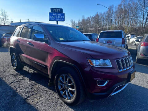 2014 Jeep Grand Cherokee for sale at AIDAN CAR SALES in Anchorage AK