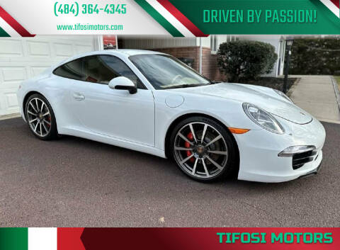2013 Porsche 911 for sale at Tifosi Motors in Downingtown PA