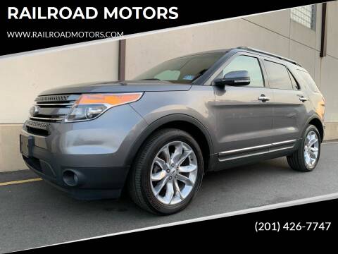 2013 Ford Explorer for sale at RAILROAD MOTORS in Hasbrouck Heights NJ