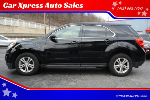 2015 Chevrolet Equinox for sale at Car Xpress Auto Sales in Pittsburgh PA