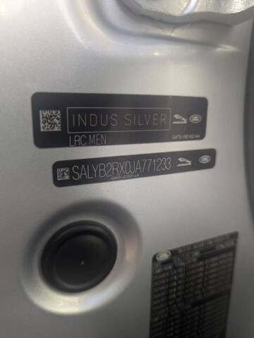 2018 Land Rover Range Rover Velar P250 S