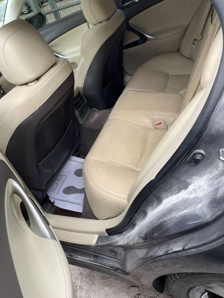 2012 LEXUS IS Sedan - $6,990