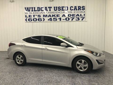 2015 Hyundai Elantra for sale at Wildcat Used Cars in Somerset KY