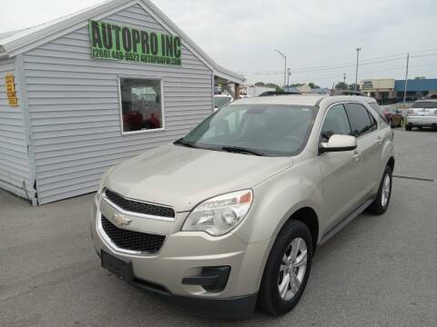 2013 Chevrolet Equinox for sale at Auto Pro Inc in Fort Wayne IN