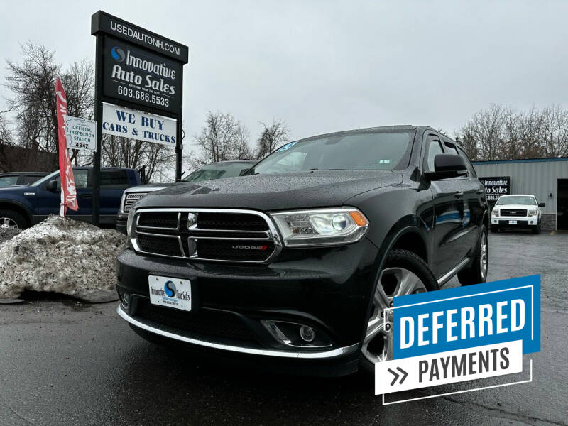 2015 Dodge Durango for sale at Innovative Auto Sales in Hooksett NH