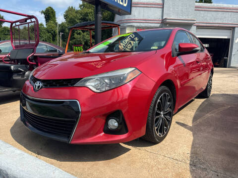 2014 Toyota Corolla for sale at Motley's Auto World in Danville VA