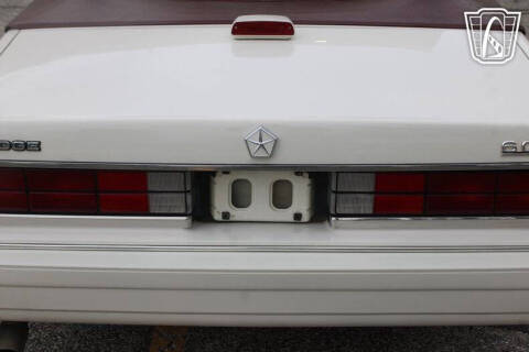 1986 Dodge 600 ES Turbo