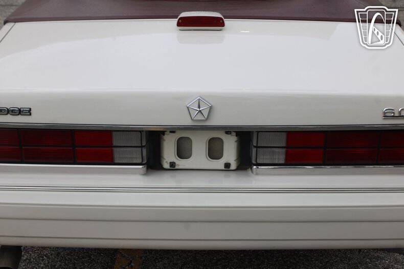 1986 Dodge 600 ES Turbo