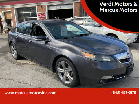 2012 Acura TL for sale at Marcus Motors in Kingston NY