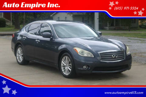 2011 Infiniti M37 for sale at Auto Empire Inc. in Murfreesboro TN