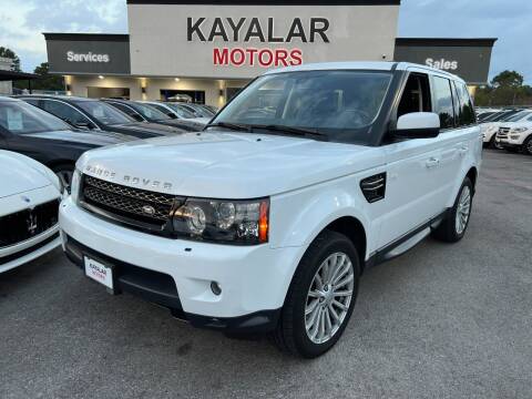 2012 Land Rover Range Rover Sport for sale at KAYALAR MOTORS in Houston TX