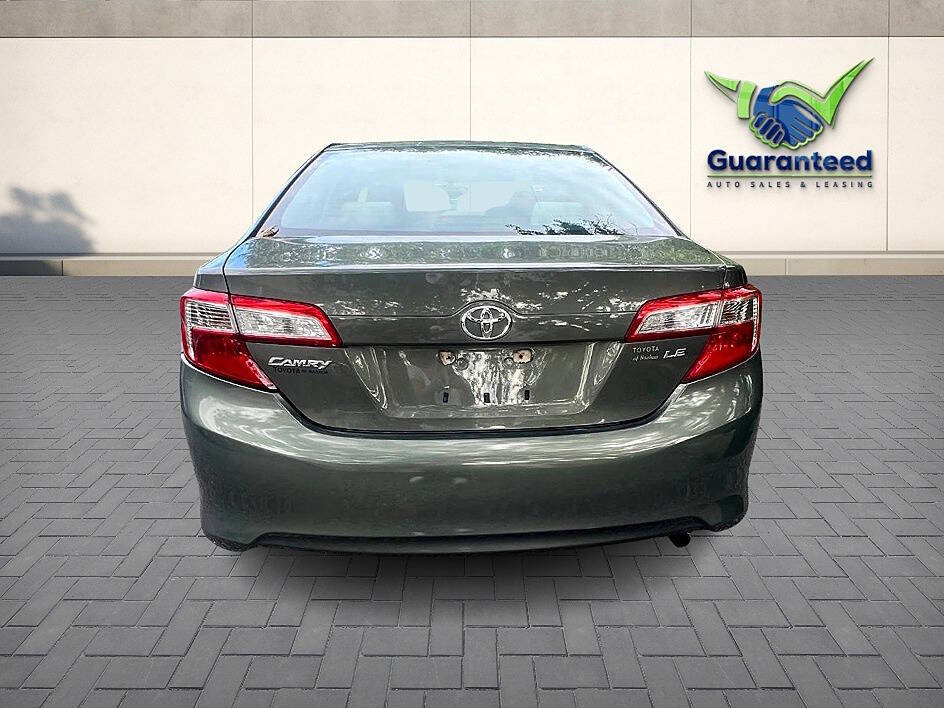 2012 Toyota Camry for sale at Guaranteed Auto Sales in Johnston, RI