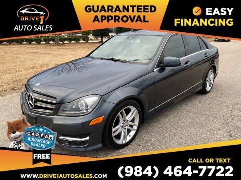 2014 Mercedes-Benz C-Class for sale at Drive 1 Auto Sales in Wake Forest NC