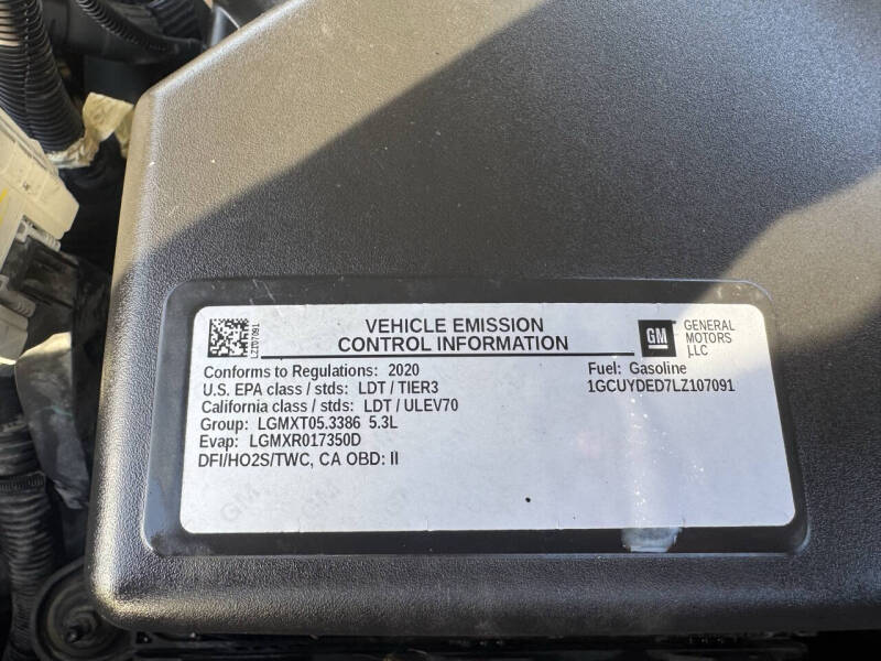 2020 Chevrolet Silverado 1500 LT