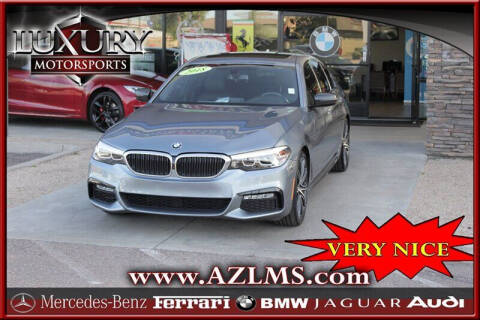 2018 BMW 5 Series for sale at Luxury Motorsports in Phoenix AZ