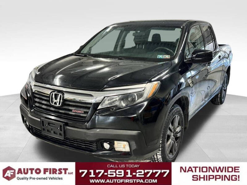 2019 Honda Ridgeline for sale at Auto First in Mechanicsburg PA