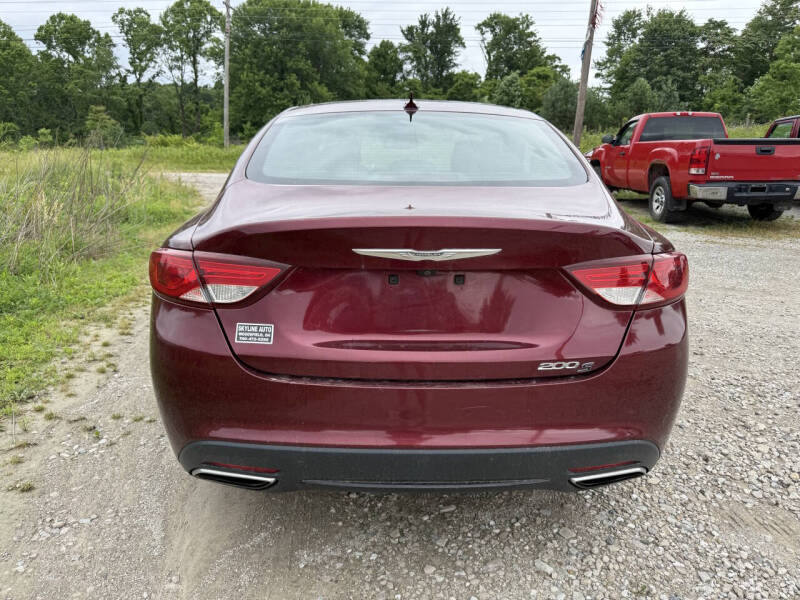 2016 Chrysler 200 S
