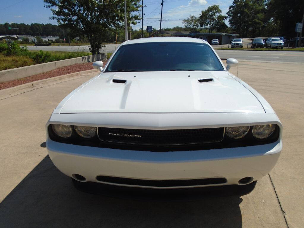 White 2012 Dodge Challenger SXT SXT 2dr Coupe 1