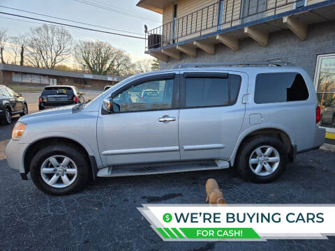 2012 Nissan Armada for sale at Budget Cars Of Greenville in Greenville SC