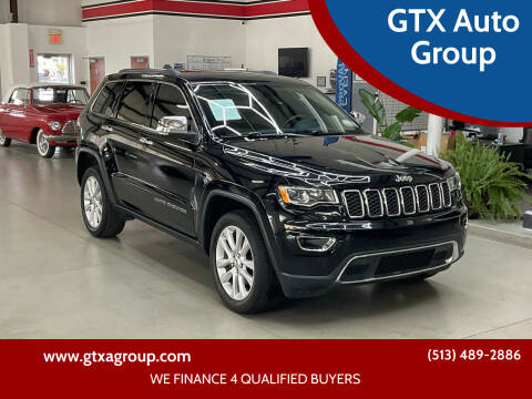 2017 Jeep Grand Cherokee for sale at GTX Auto Group in West Chester OH