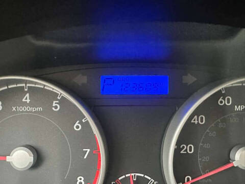 2010 Hyundai Accent Blue