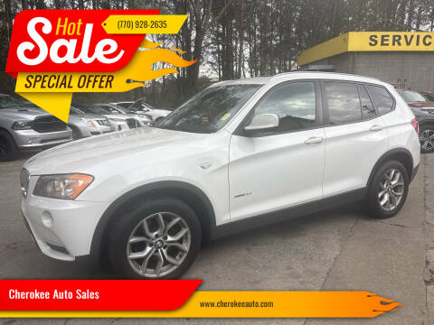 2013 BMW X3 for sale at Cherokee Auto Sales in Acworth GA