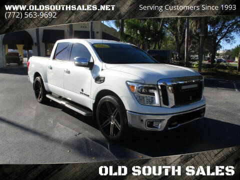 2017 Nissan Titan for sale at OLD SOUTH SALES in Vero Beach FL