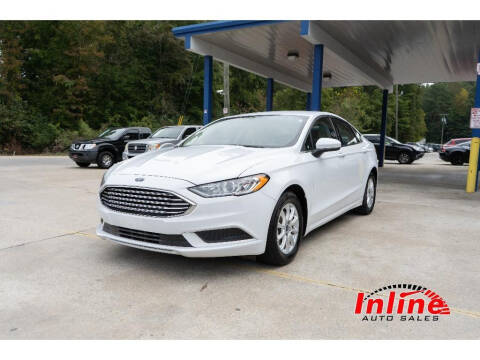 2018 Ford Fusion for sale at Inline Auto Sales in Fuquay Varina NC
