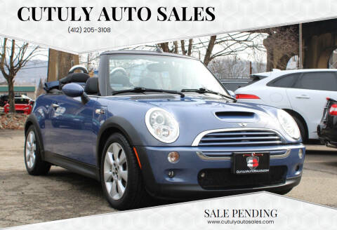 2006 MINI Cooper for sale at Cutuly Auto Sales in Pittsburgh PA