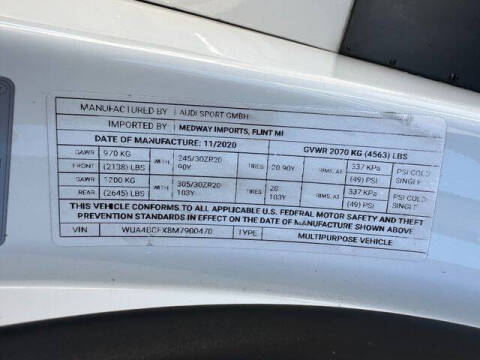 2021 Audi R8 5.2 quattro V10 perform. Spyder
