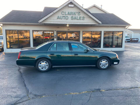 2000 Cadillac DeVille for sale at Clarks Auto Sales in Middletown OH