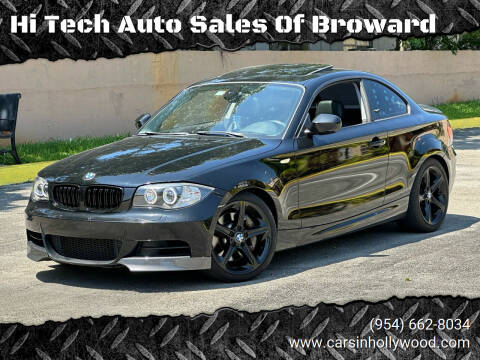 2010 BMW 1 Series for sale at Hi Tech Auto Sales Of Broward in Hollywood FL