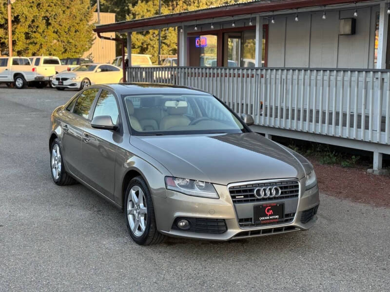 2009 Audi A4 2.0T quattro Premium