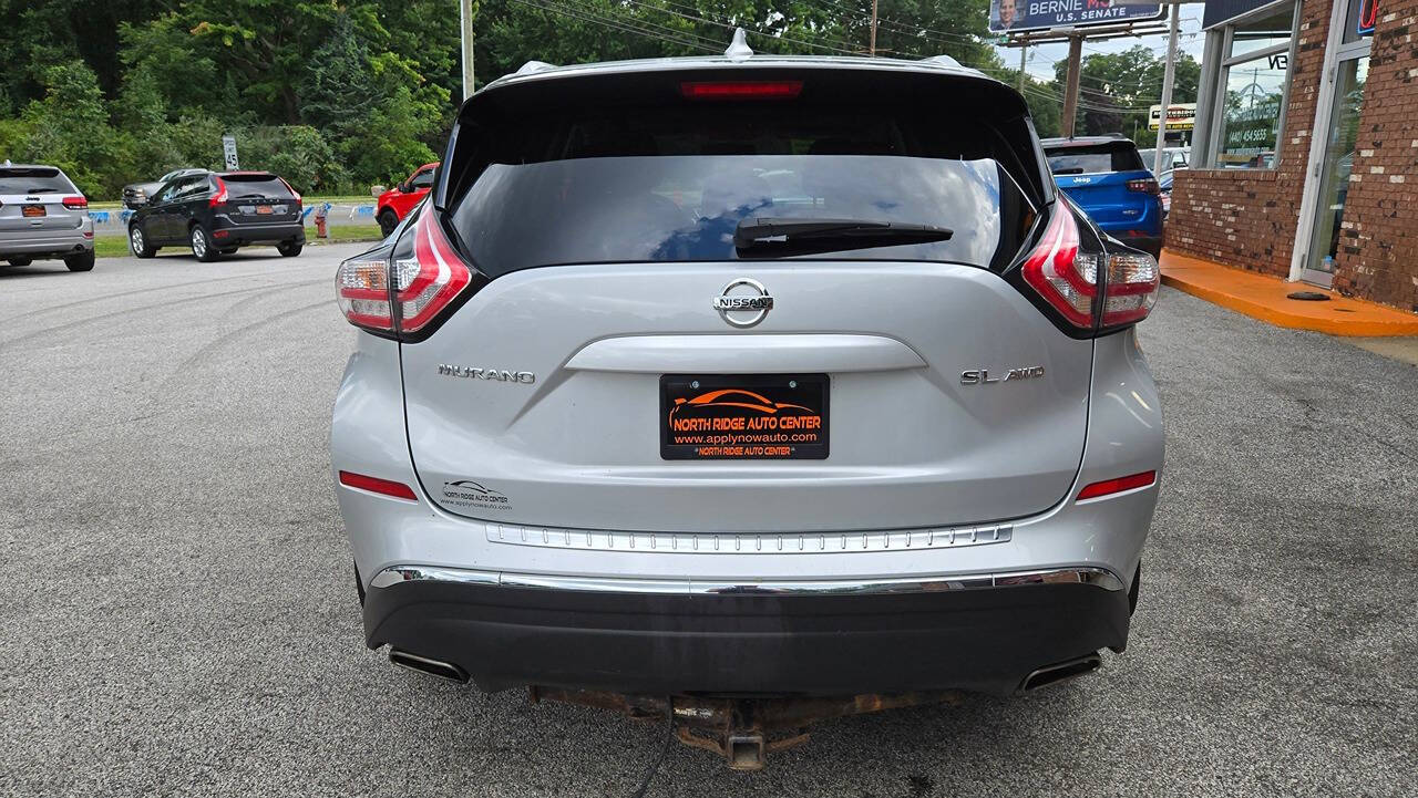 2018 Nissan Murano for sale at North Ridge Auto Center LLC in Madison, OH