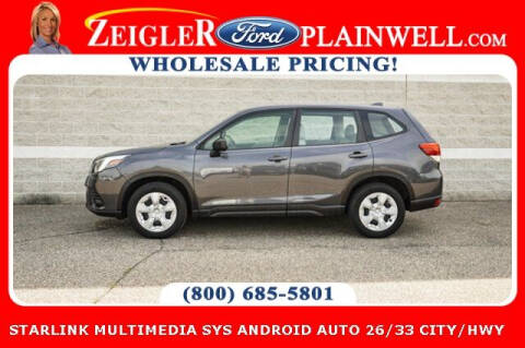 2022 Subaru Forester for sale at Harold Zeigler Ford in Plainwell MI