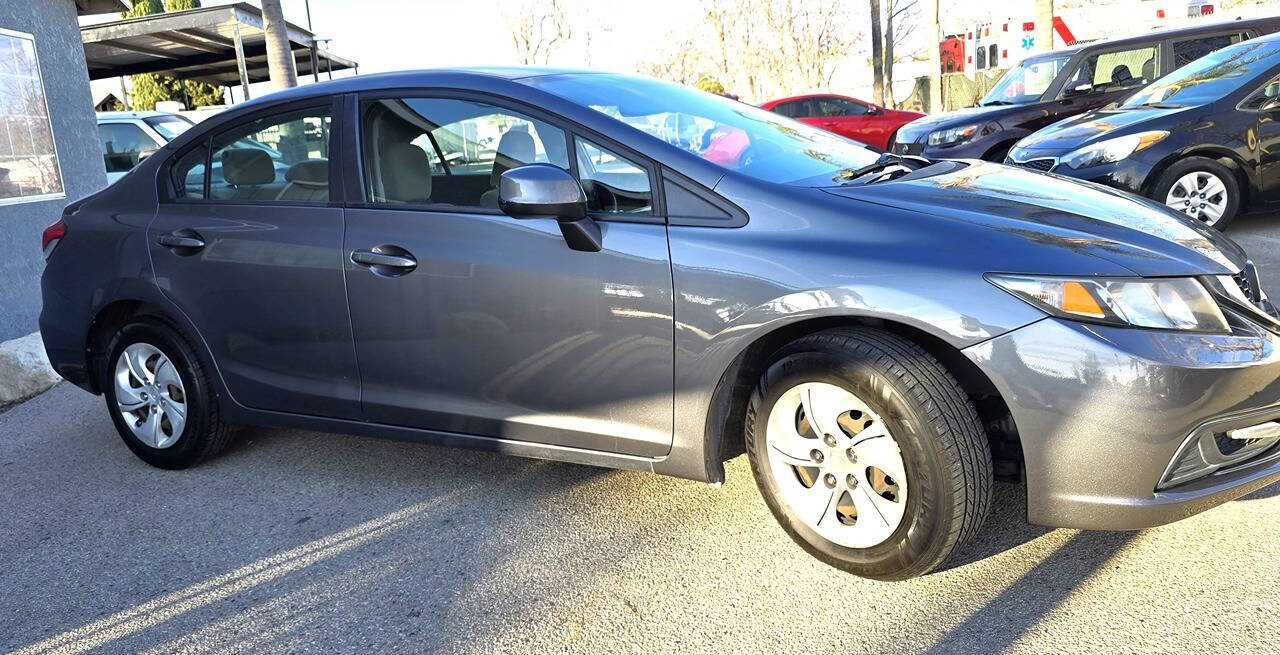 2013 Honda Civic for sale at High Rev Autos in Fontana, CA