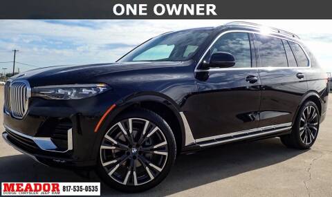 2019 BMW X7 for sale at Meador Dodge Chrysler Jeep RAM in Fort Worth TX