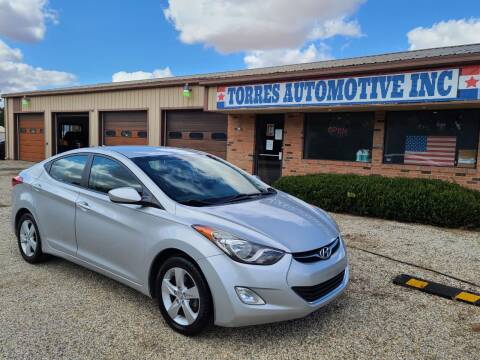 2013 Hyundai Elantra for sale at Torres Automotive Inc. in Pana IL