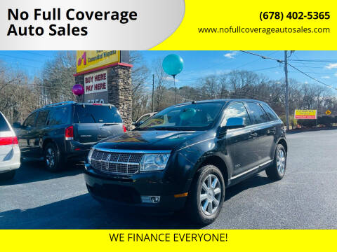 2007 Lincoln MKX for sale at No Full Coverage Auto Sales in Austell GA
