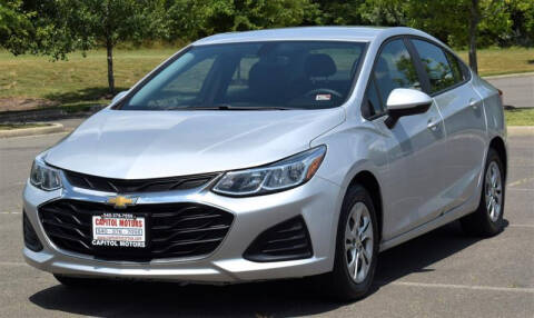 2019 Chevrolet Cruze for sale at Capitol Motors in Fredericksburg VA