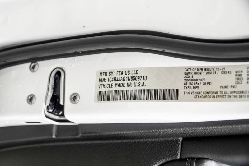 2022 Jeep Grand Cherokee L Altitude