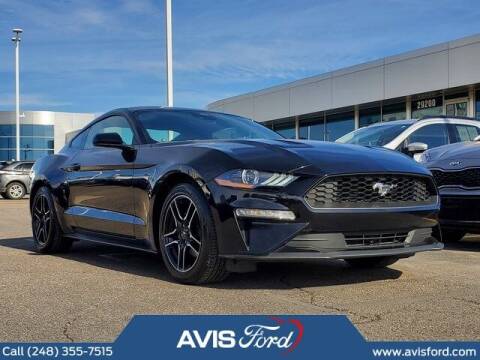 2021 Ford Mustang for sale at Brett Boman at Avis Ford in Southfield MI