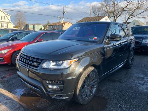 2017 Land Rover Range Rover Sport for sale at Charles and Son Auto Sales in Totowa NJ