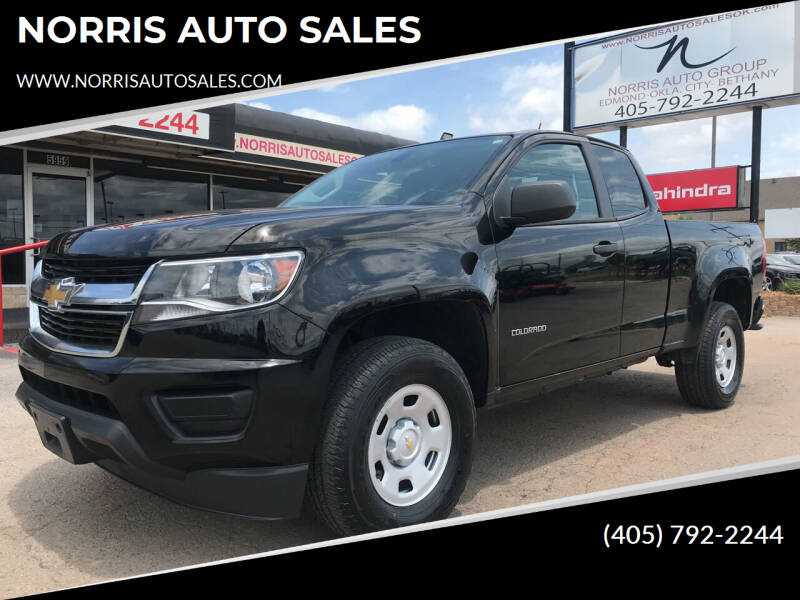 2018 Chevrolet Colorado for sale at NORRIS AUTO SALES in Oklahoma City OK