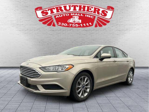 2017 Ford Fusion for sale at STRUTHERS AUTO MALL in Austintown OH