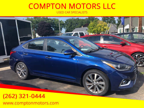 2018 Hyundai Accent for sale at COMPTON MOTORS LLC in Sturtevant WI