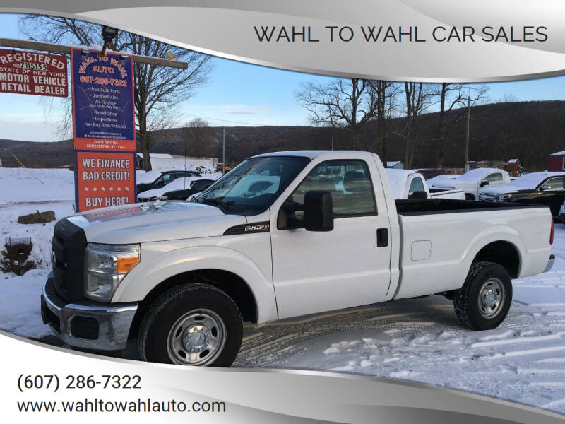 2013 Ford F-250 Super Duty for sale at Wahl to Wahl Car Sales in Cooperstown NY