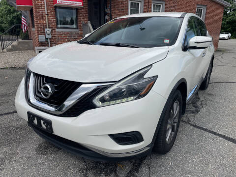 2018 Nissan Murano for sale at Ludlow Auto Sales in Ludlow MA