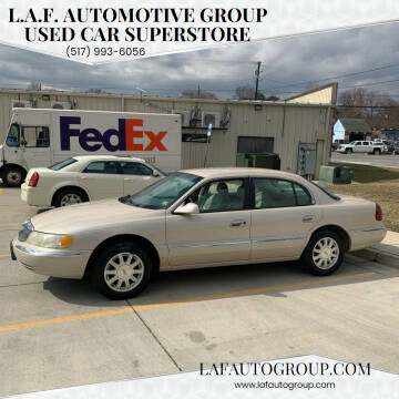 2001 Lincoln Continental for sale at L.A.F. Automotive Group Used Car Superstore in Lansing MI